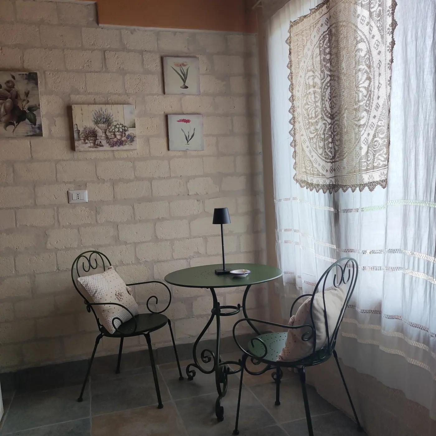 Dettaglio degli interni della Masseria