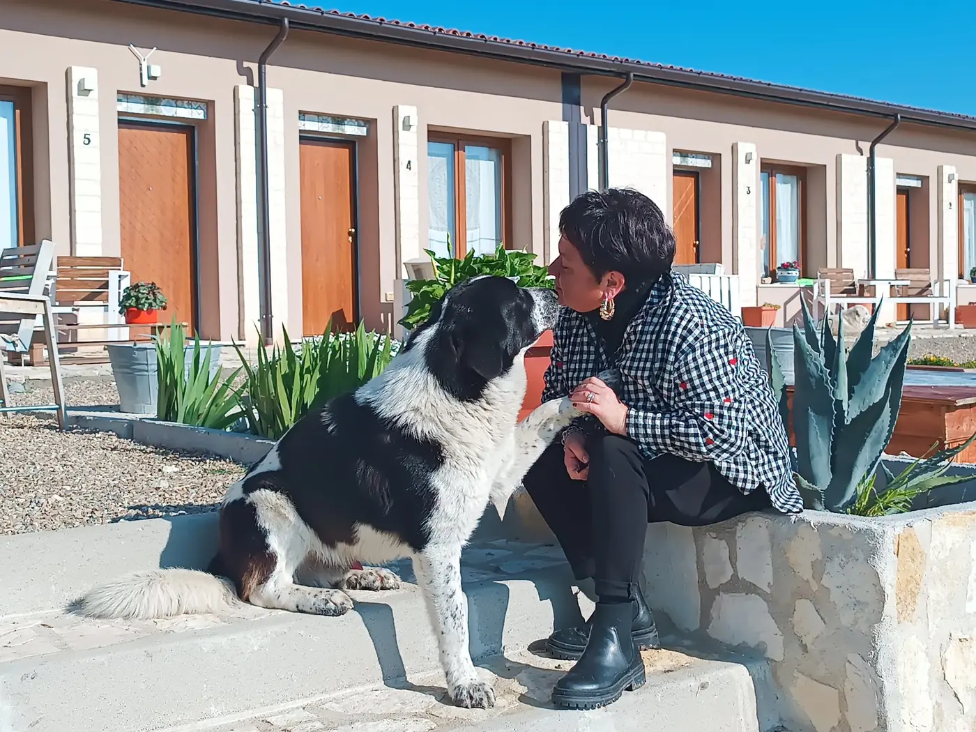 Rosaria Favatà, host dell’Antica Masseria Il Casone